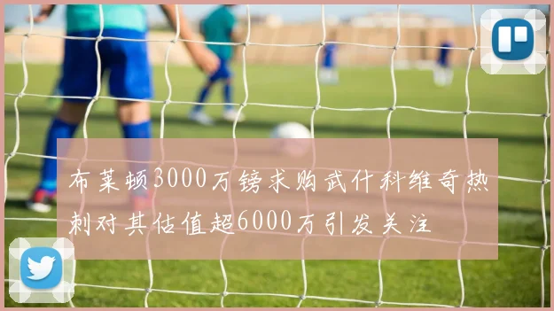 布莱顿3000万镑求购武什科维奇热刺对其估值超6000万引发关注